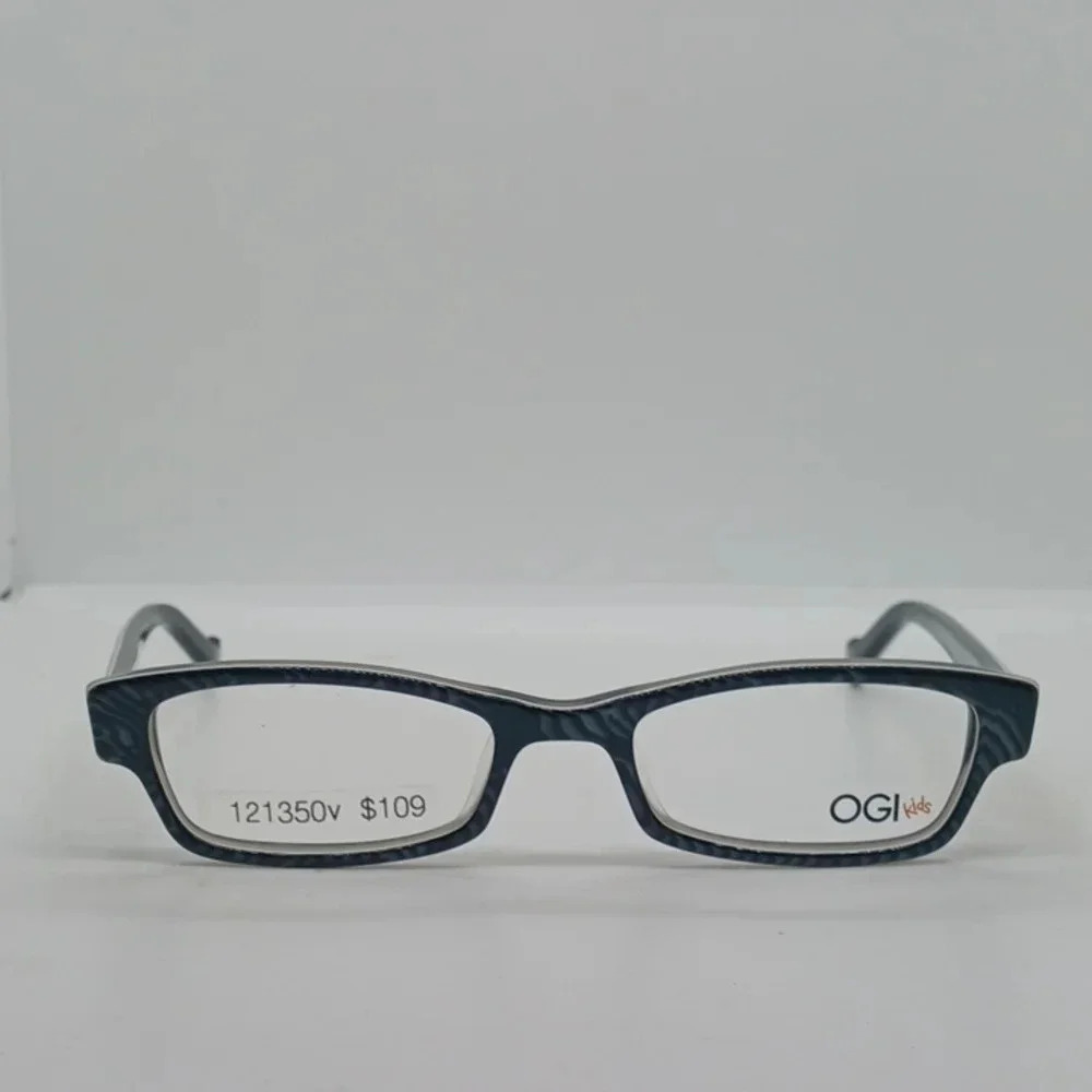 NWT KIDS OGI EYEGLASS FRAMES OK68/1233 BLACK GRAY